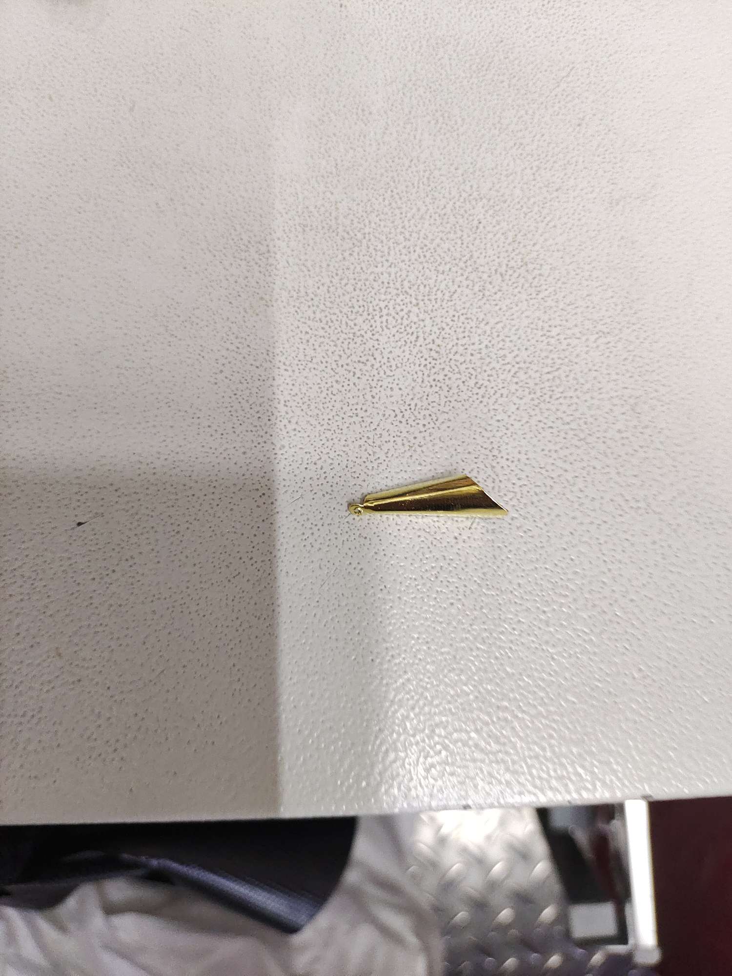 金色铁片保色喇叭配件饰品