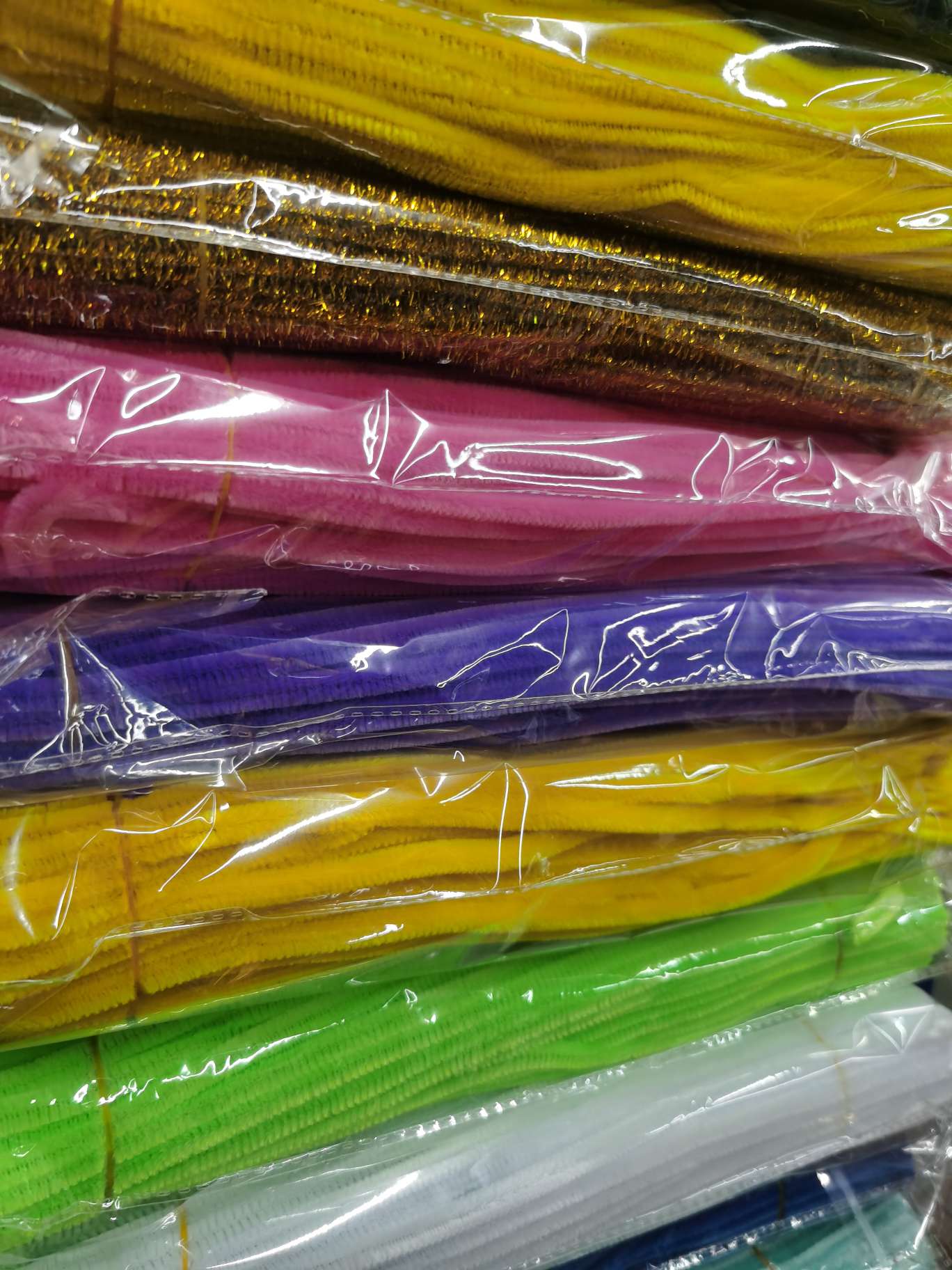 扭扭棒，手工仿真花，各色手捲纸，各色自粘手捲纸                  之后                 产品图