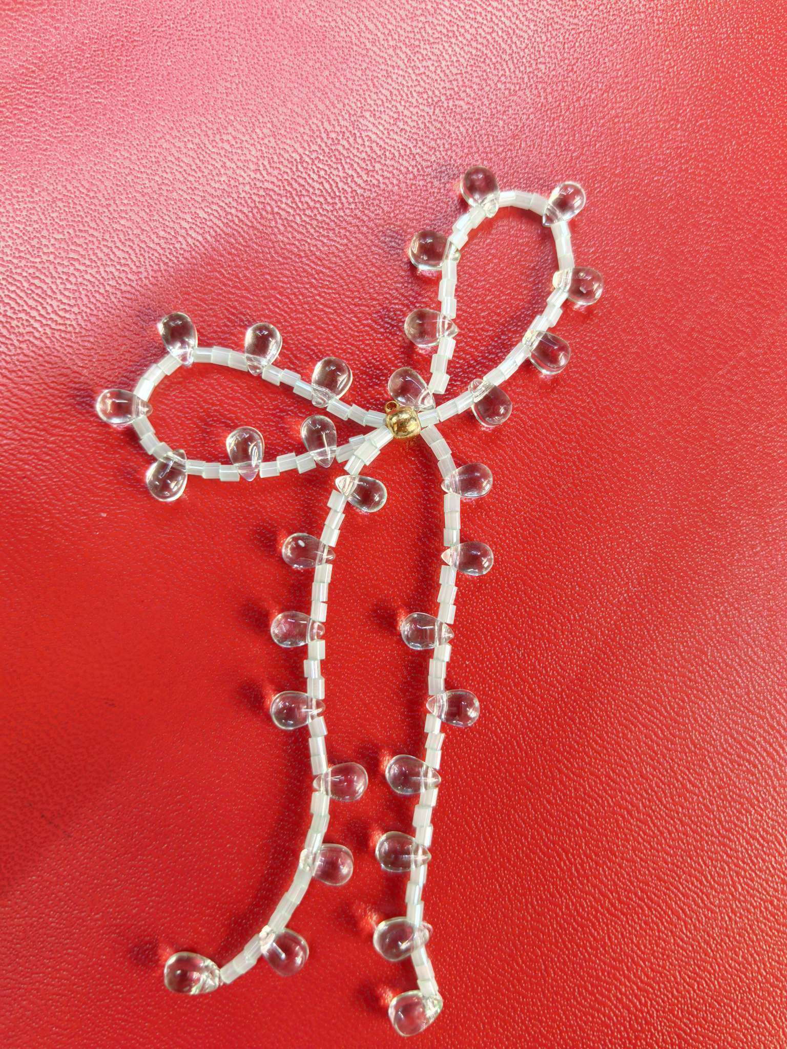 Summer 2025 new crystal bow accessories, creative handcrafted jewelry accessories, DIY material packs, and other jewelry accessories making tools