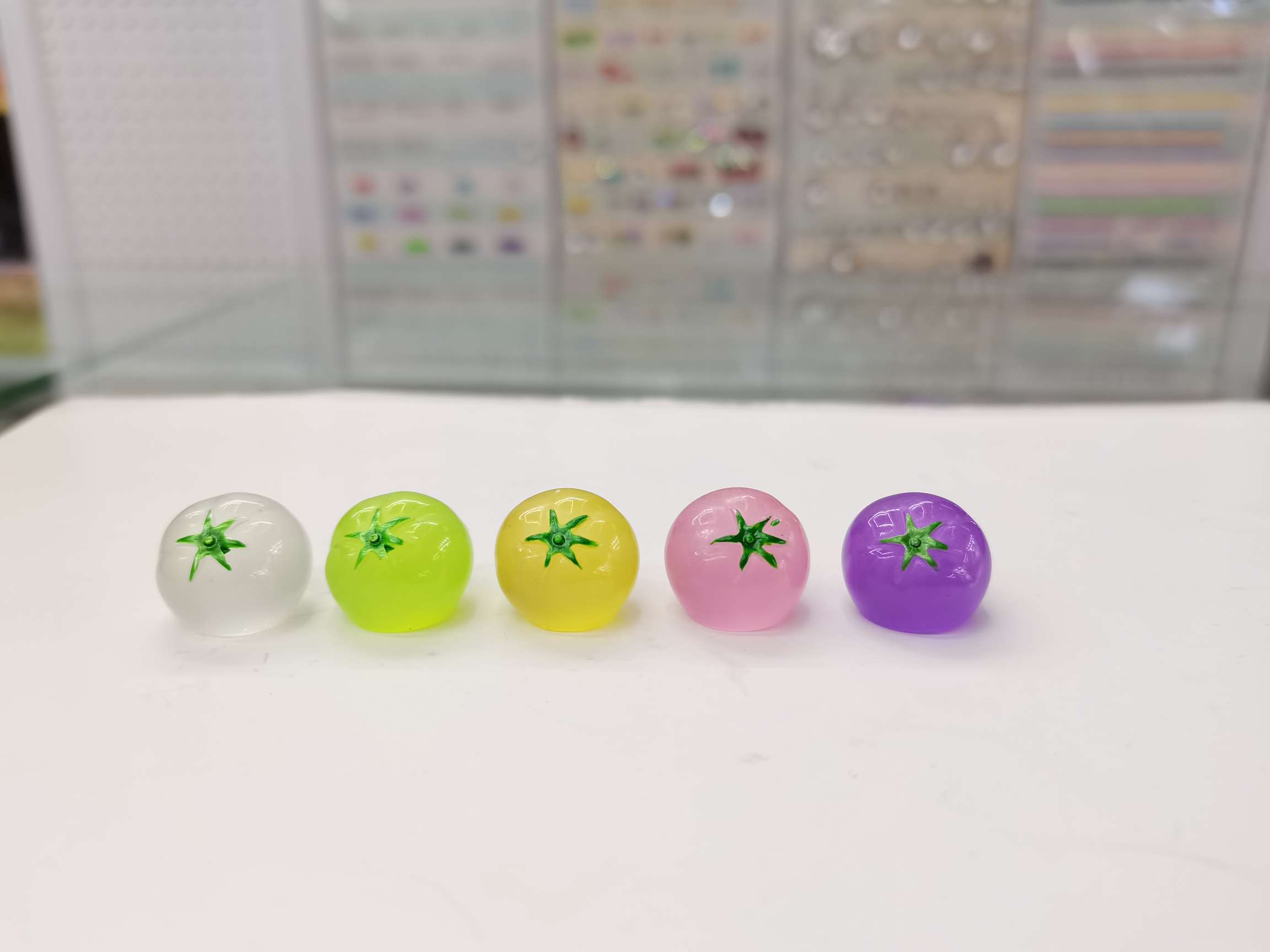 National Trend - Creative diy New Exquisite Jewelry Accessories for Luminous Fruit Mobile Phone Pendants