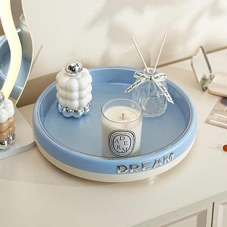 厂家直销MF645-5023收纳盒 饰品收纳盒 厨房用品收纳 化妆品收纳 收纳盘 旋转收纳盘详情1