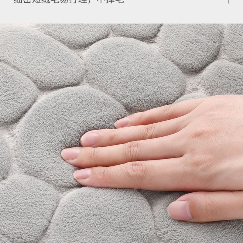 跨境简约浴室硅藻泥地垫吸水速干三件套脚垫厂家批发代发防滑垫1