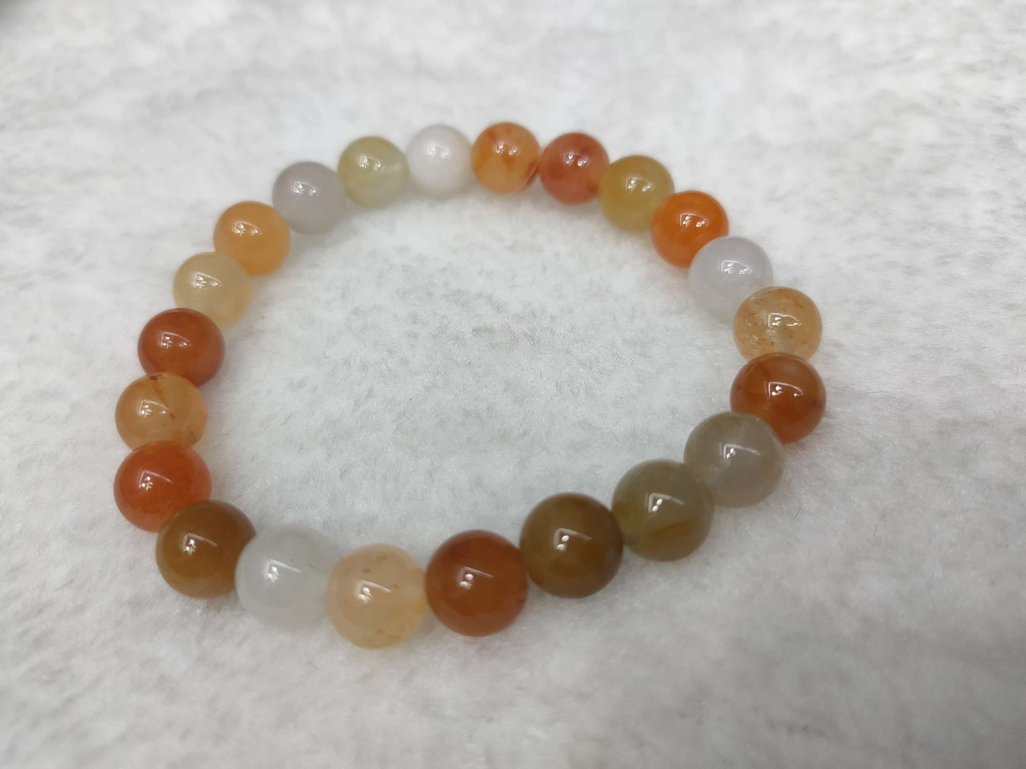Crystal agate bracelet for women, single-ring, fashionable, fresh and simple. Crystal bracelet accessory, versatile as a gift Item Picture