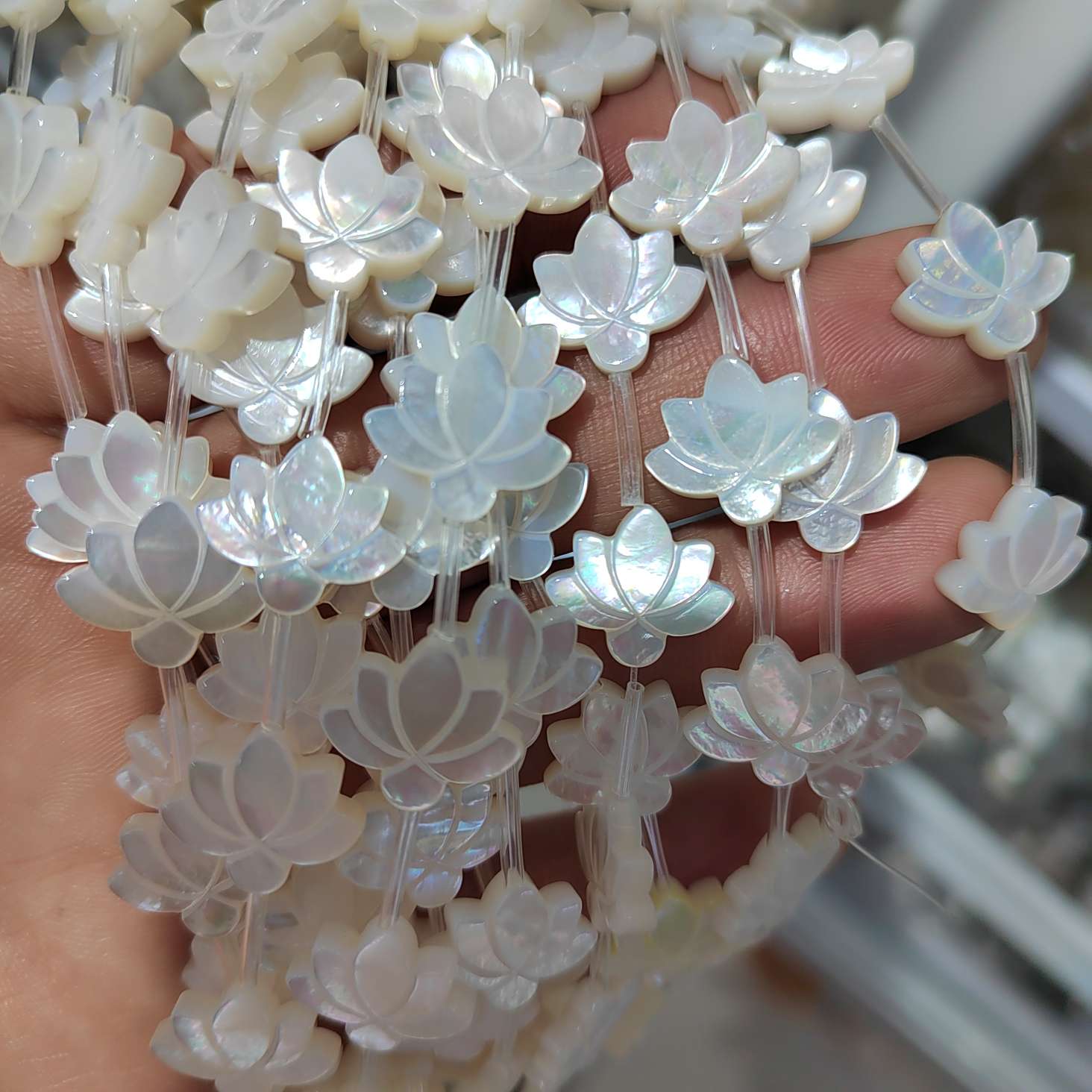 DIY shell jewelry accessories, handcrafted materials, creative diy jewelry decorative items