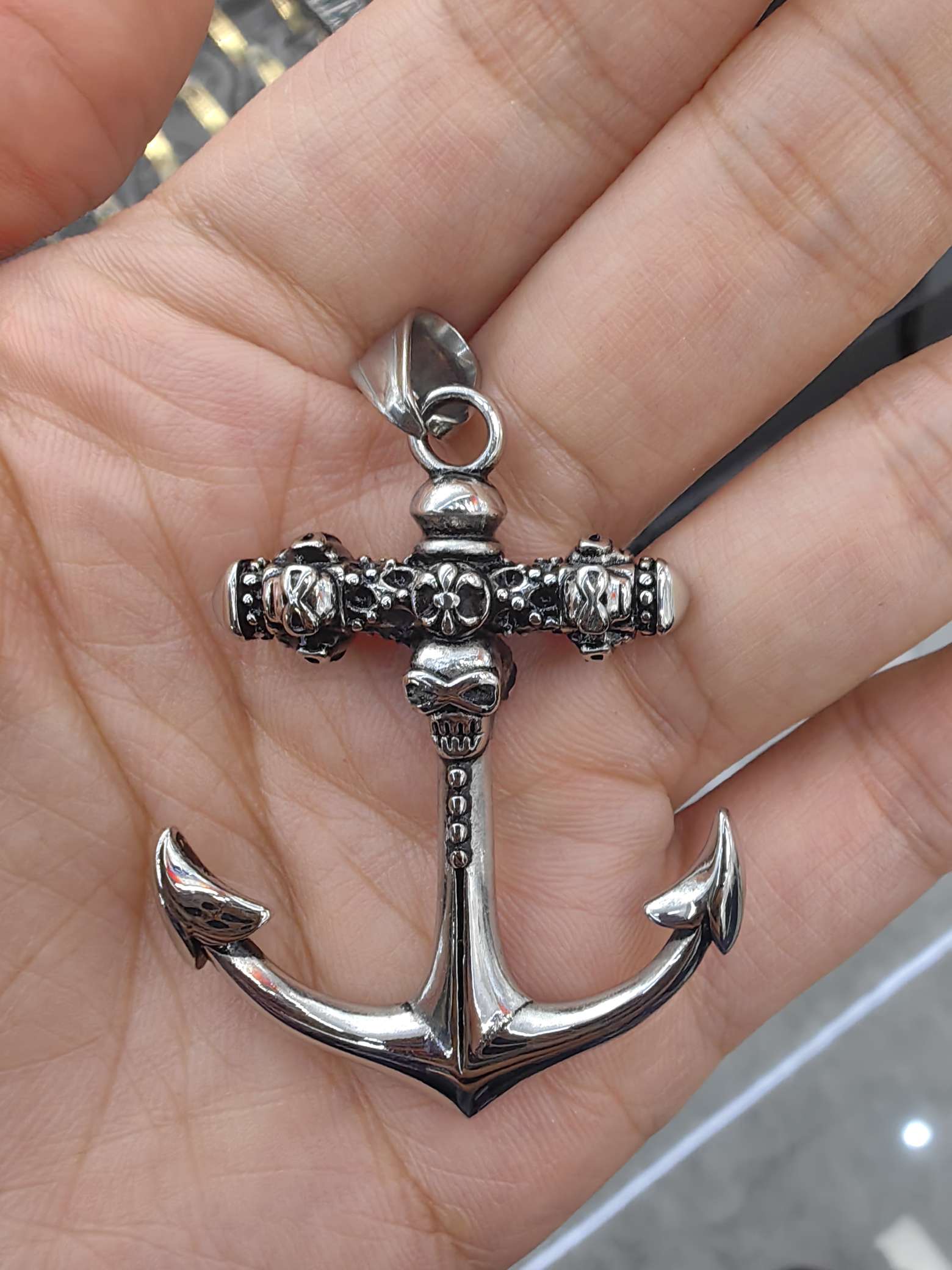 船锚、锚链实物图