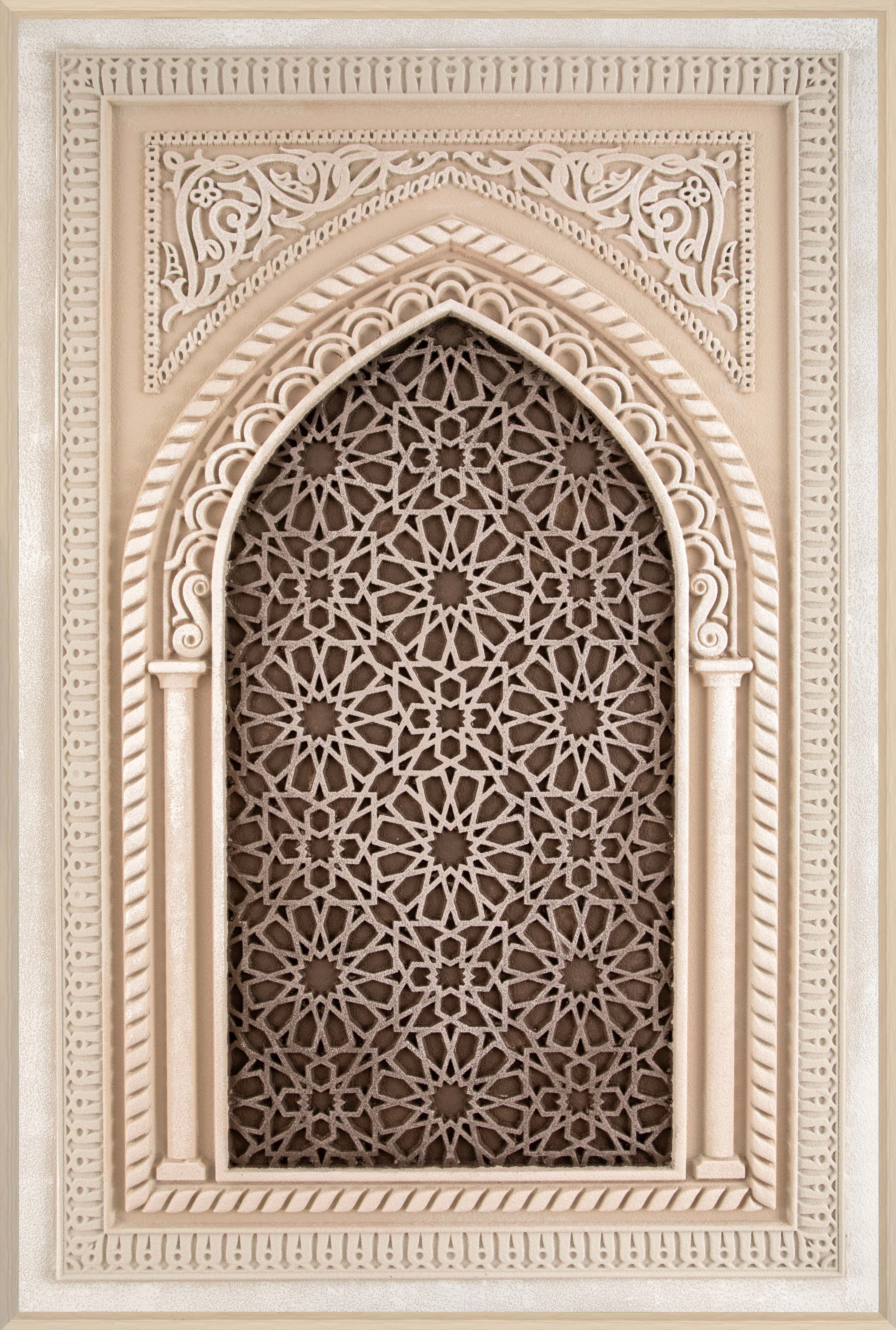 Pure hand-painted oil painting, coffee-colored line drawing art, living room entrance decorative painting, wabi-sabi style, minimalist handcrafted three-dimensional texture painting 2 details Picture