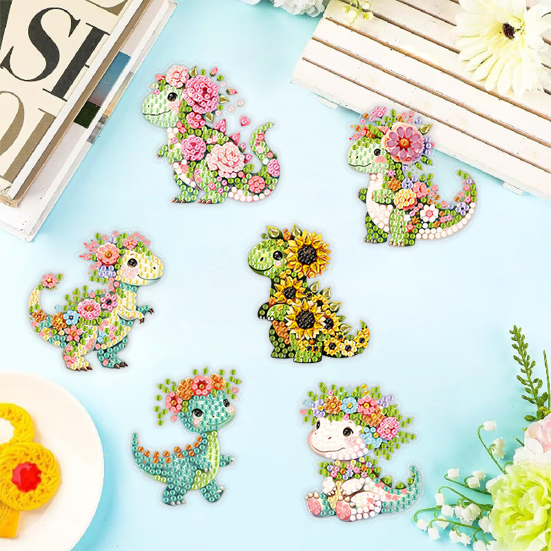 DIY手工玩具点钻冰箱贴