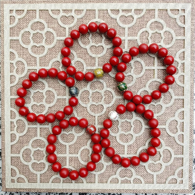 香灰念珠佛手链新款守护神手串工艺文创男女手工