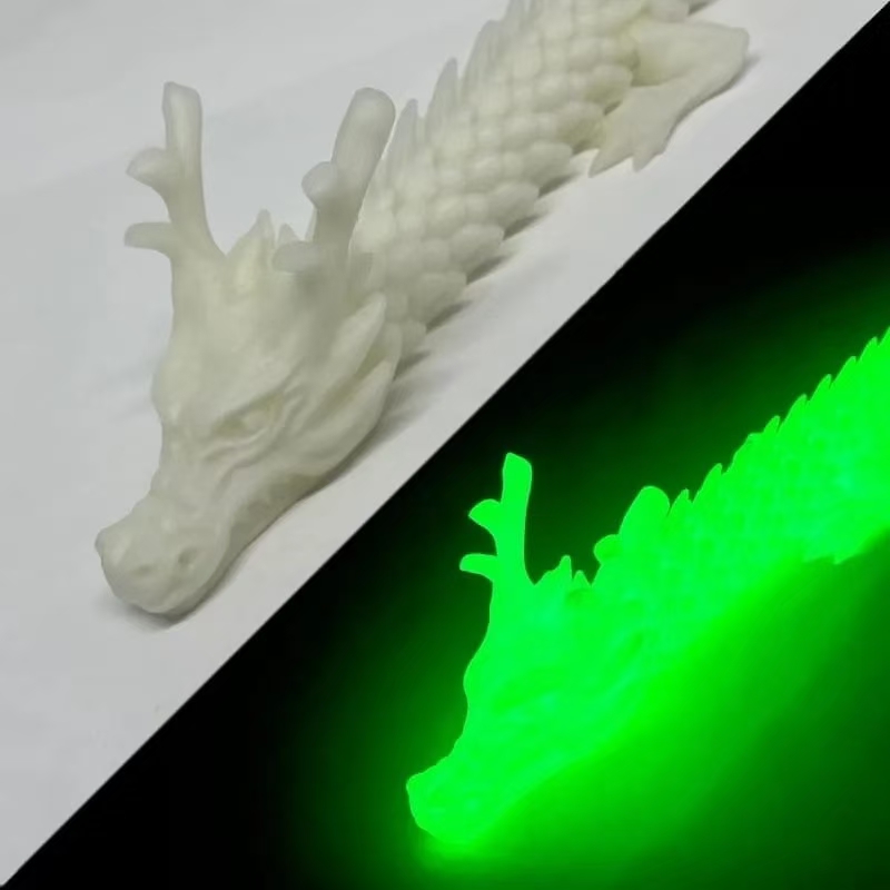 3d打印关节龙三d中国模型可活动龙儿童玩具造景装饰摆件手工送礼 详情图7