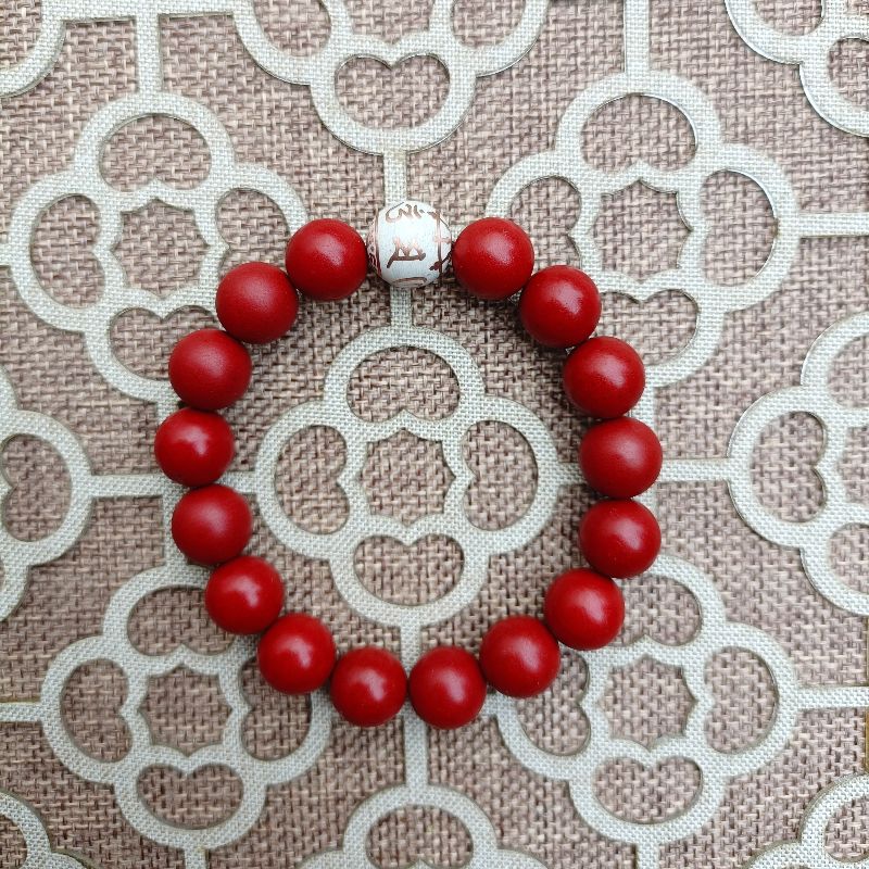 手串/朱砂手串/水晶手串/木头手串/菩提细节图