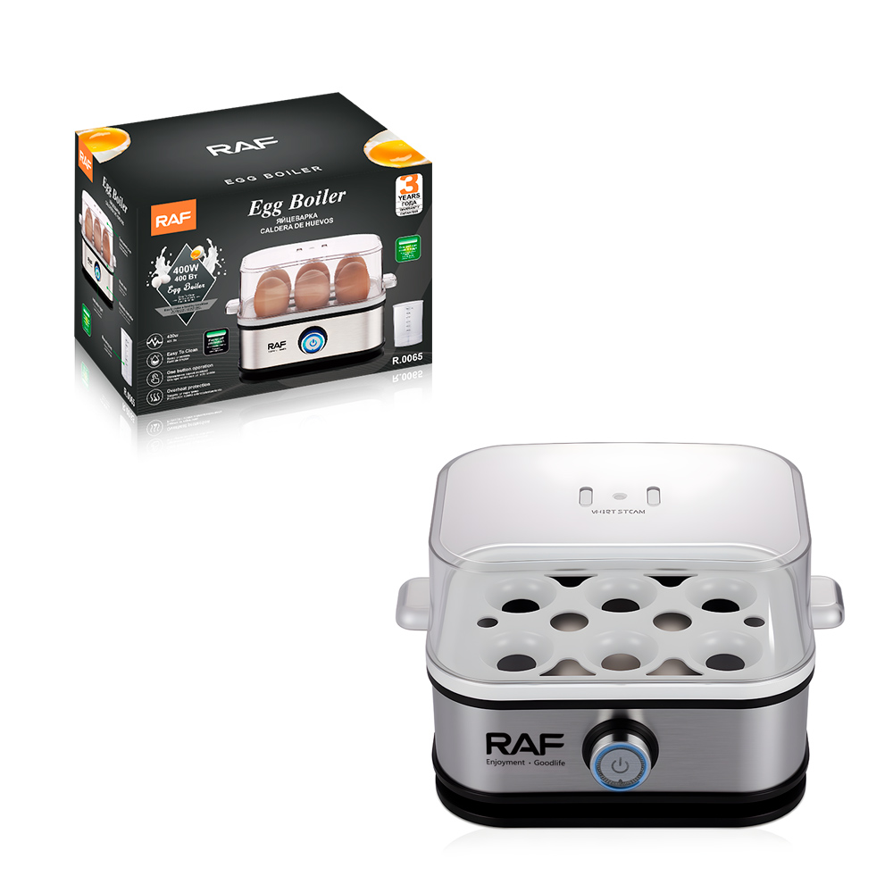 RAF European-style egg cooker, fully automatic household multi-functional one-click operation, egg steaming wonder, soft-boiled eggs, hot spring eggs details Picture