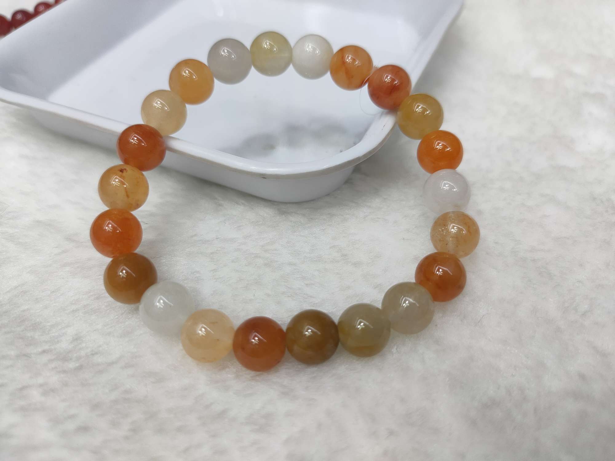 Crystal agate bracelet for women, single-ring, fashionable, fresh and simple. Crystal bracelet accessory, versatile as a gift Application Scenario