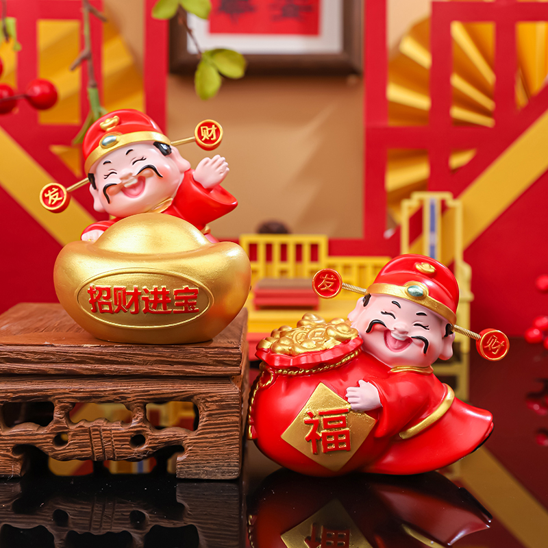 客厅落地摆件实物图