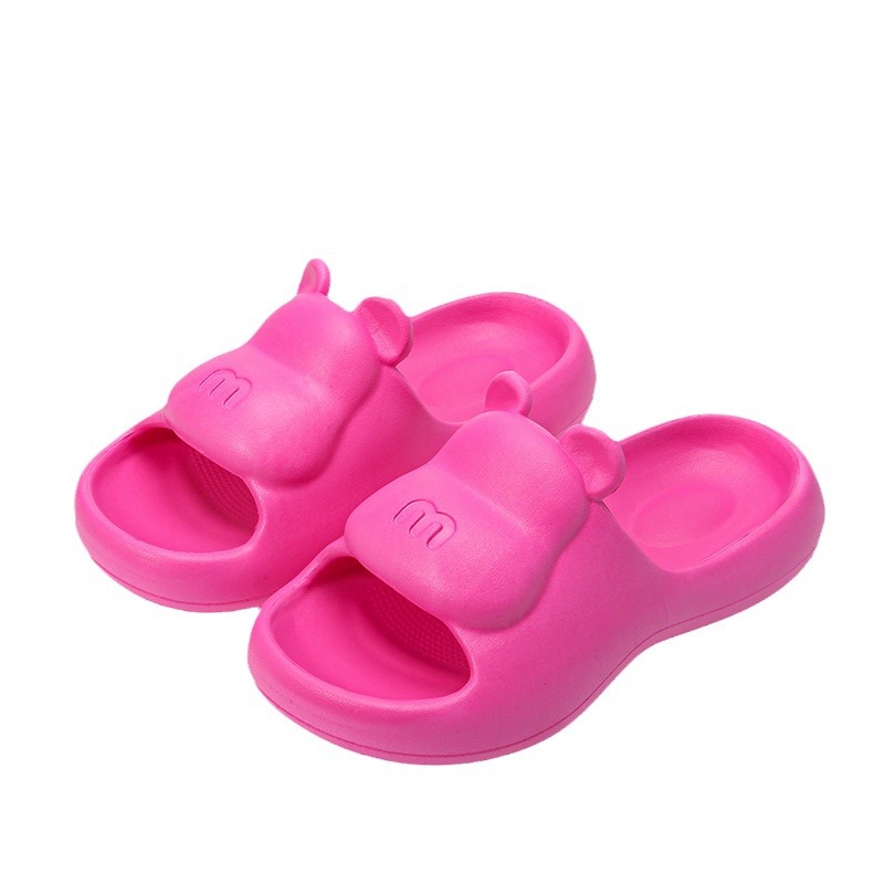 网红爆款可爱小熊凉拖鞋女居家用室内防滑EVA踩屎感拖鞋现货批发