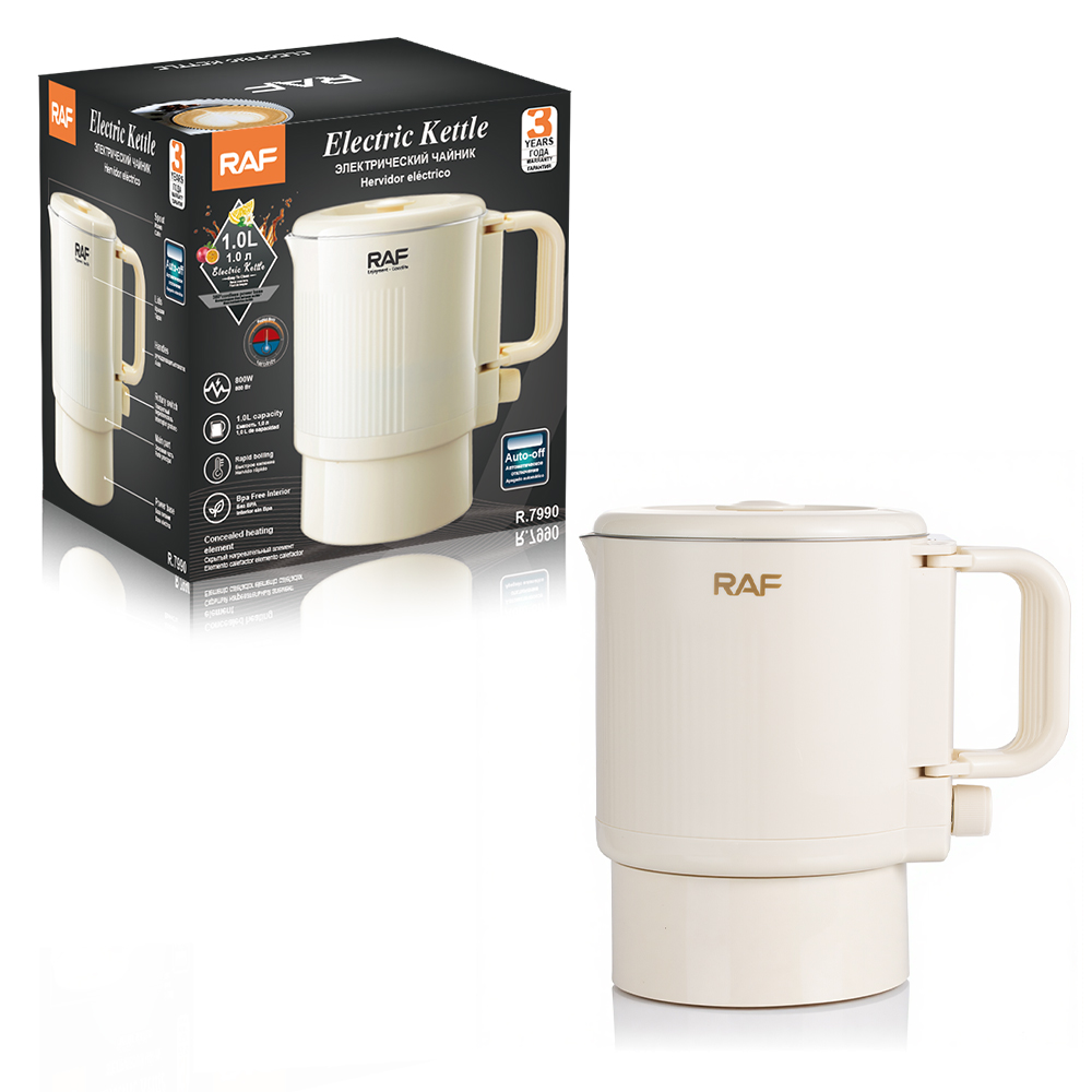 RAF European standard wholesale 1L stainless steel inner liner electric kettle, quick kettle, continuous constant temperature, dual-speed adjustable kettle details Picture