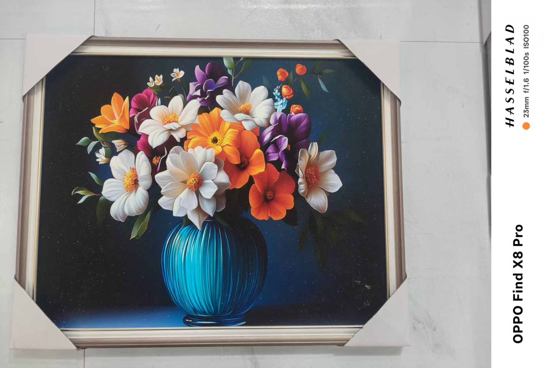 客厅装饰画油画布画芯批发跨境专供油布挂画玄关海报代发墙面装饰花卉