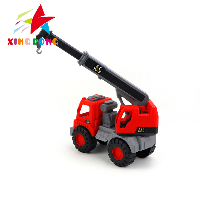 Coche de juguete para niños carro de deslizamiento de inercia camión de construcción 368-49-51 grúa camión de excavación camión de construcción de juguetes details Picture