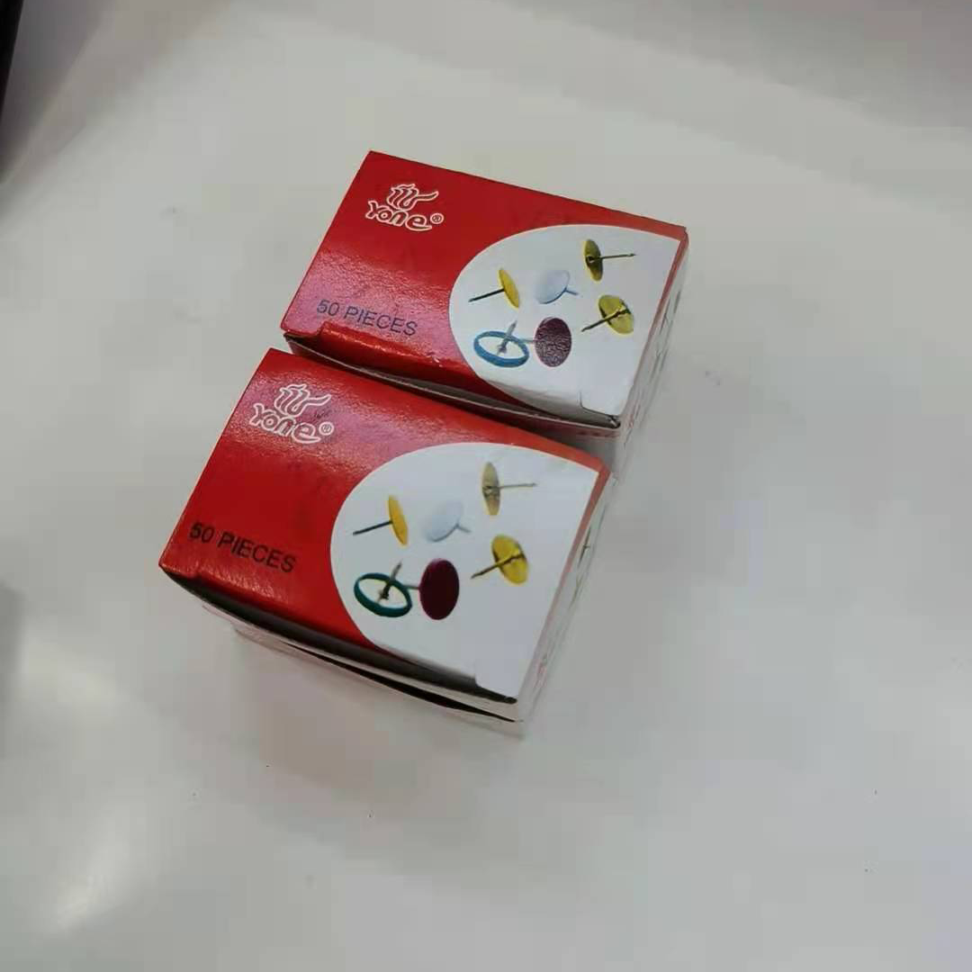 Yongyi Nail nickel-plated anti-rust wall fabric, wallpaper, large-head picture nail, creative photo nail thumbnail