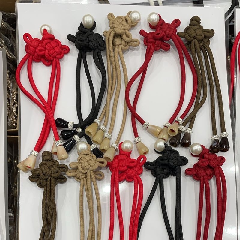 国潮中国风服装盘扣带珍珠钮扣