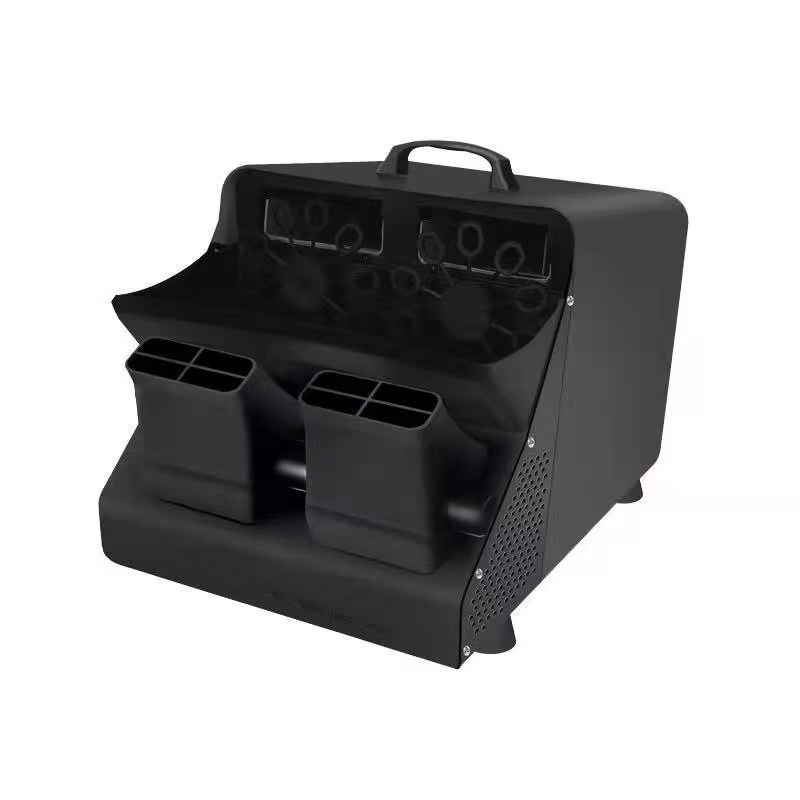 厂家直销婚庆舞台专用泡泡机 全自动氛围特效派对演出庆典婚起泡机遥控电动大型双轮塑料泡泡道具详情7