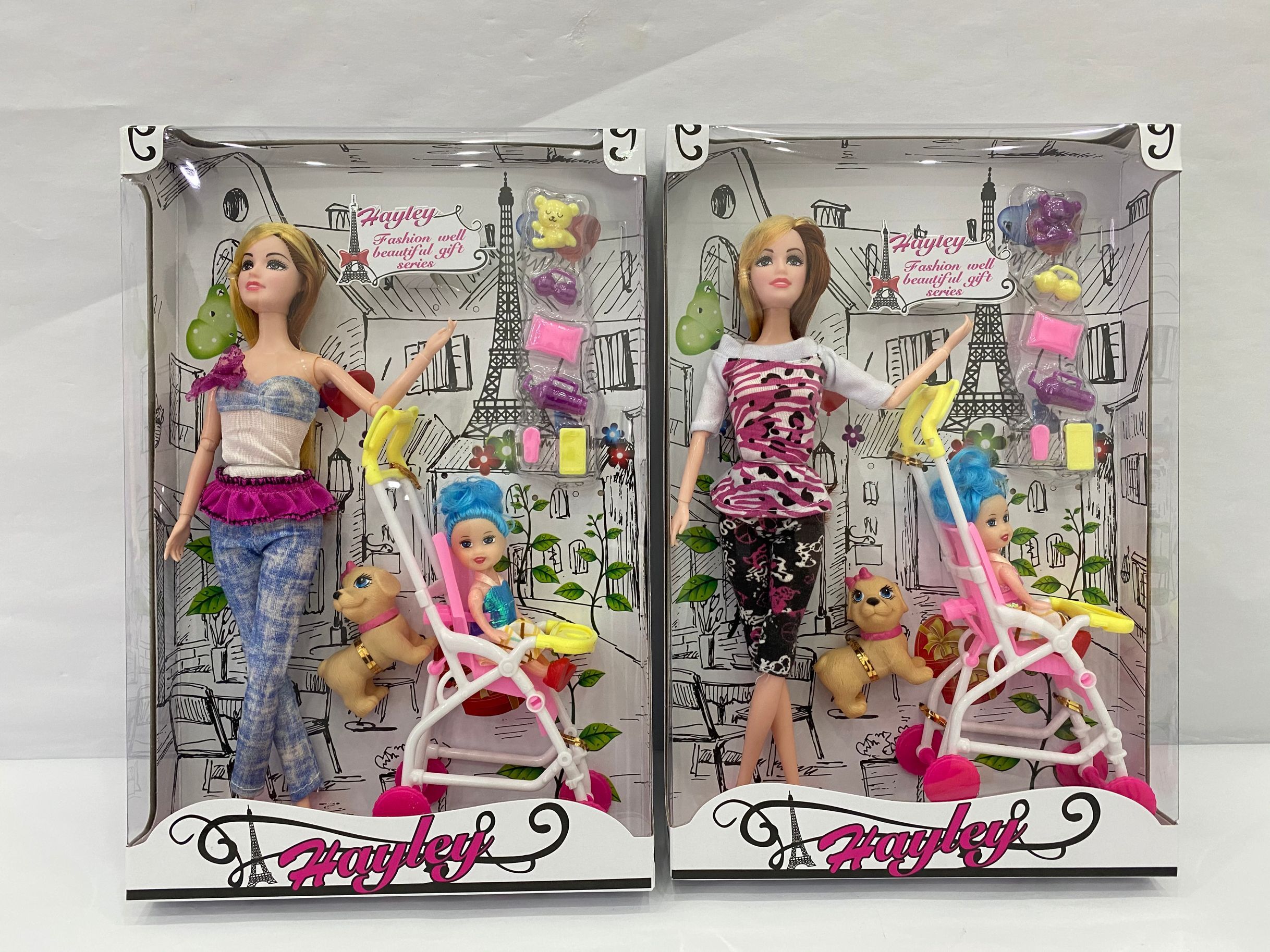 娃娃公仔实物图