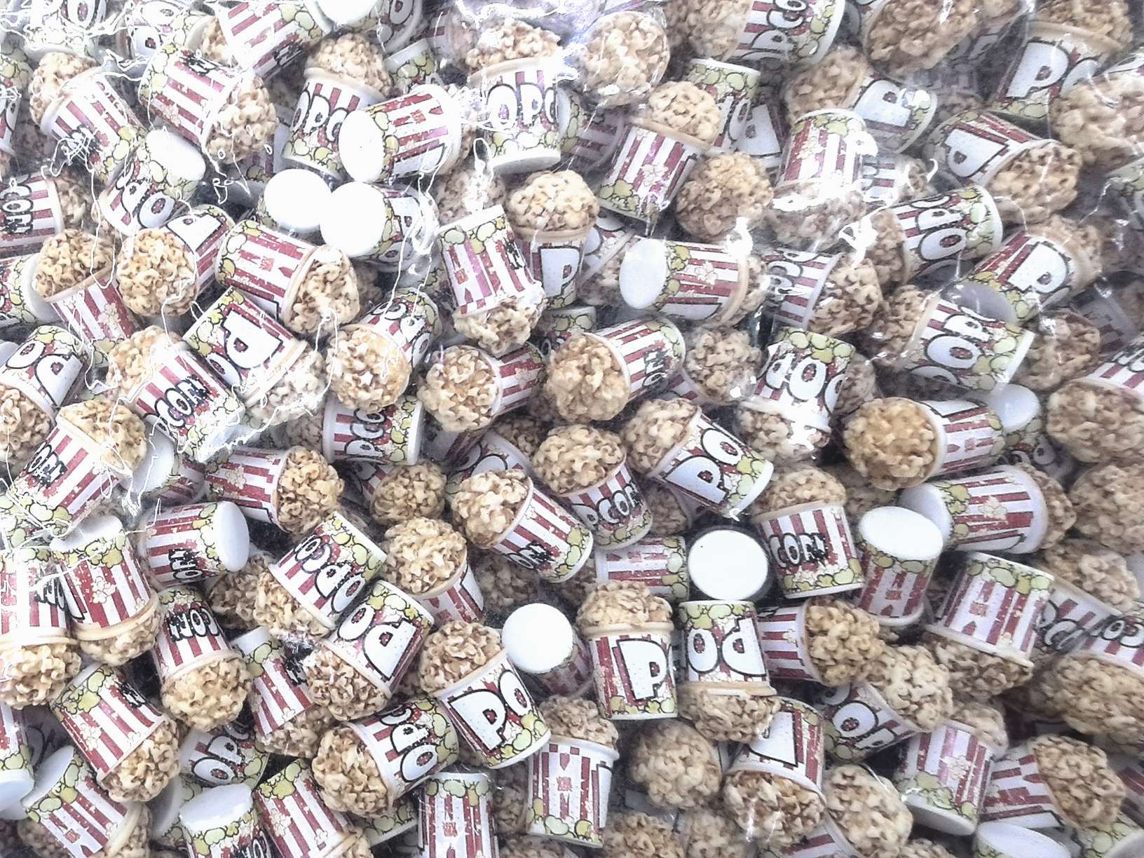 National Trend - Creative Title: New Popcorn diy Mobile Phone Pendant, Fashionable and Versatile Accessories, New Trendy Other Accessories, Personalized Design and Matching Preferred Application Scenario