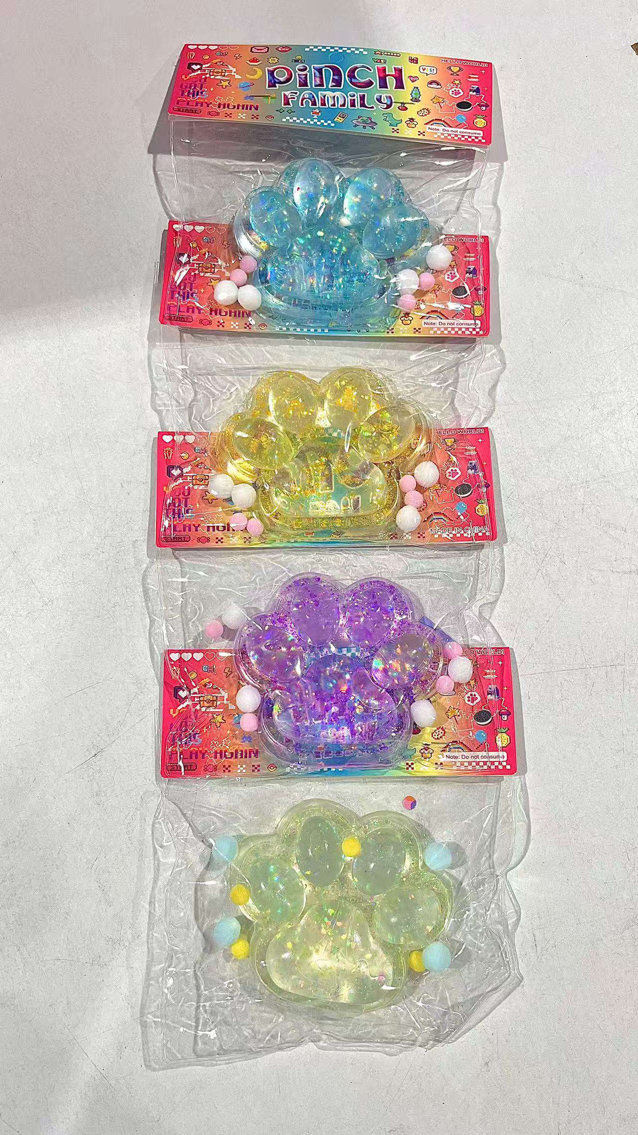 新奇特减压玩具捏捏乐猫爪儿童可爱解压球趣味软萌玩具详情图2