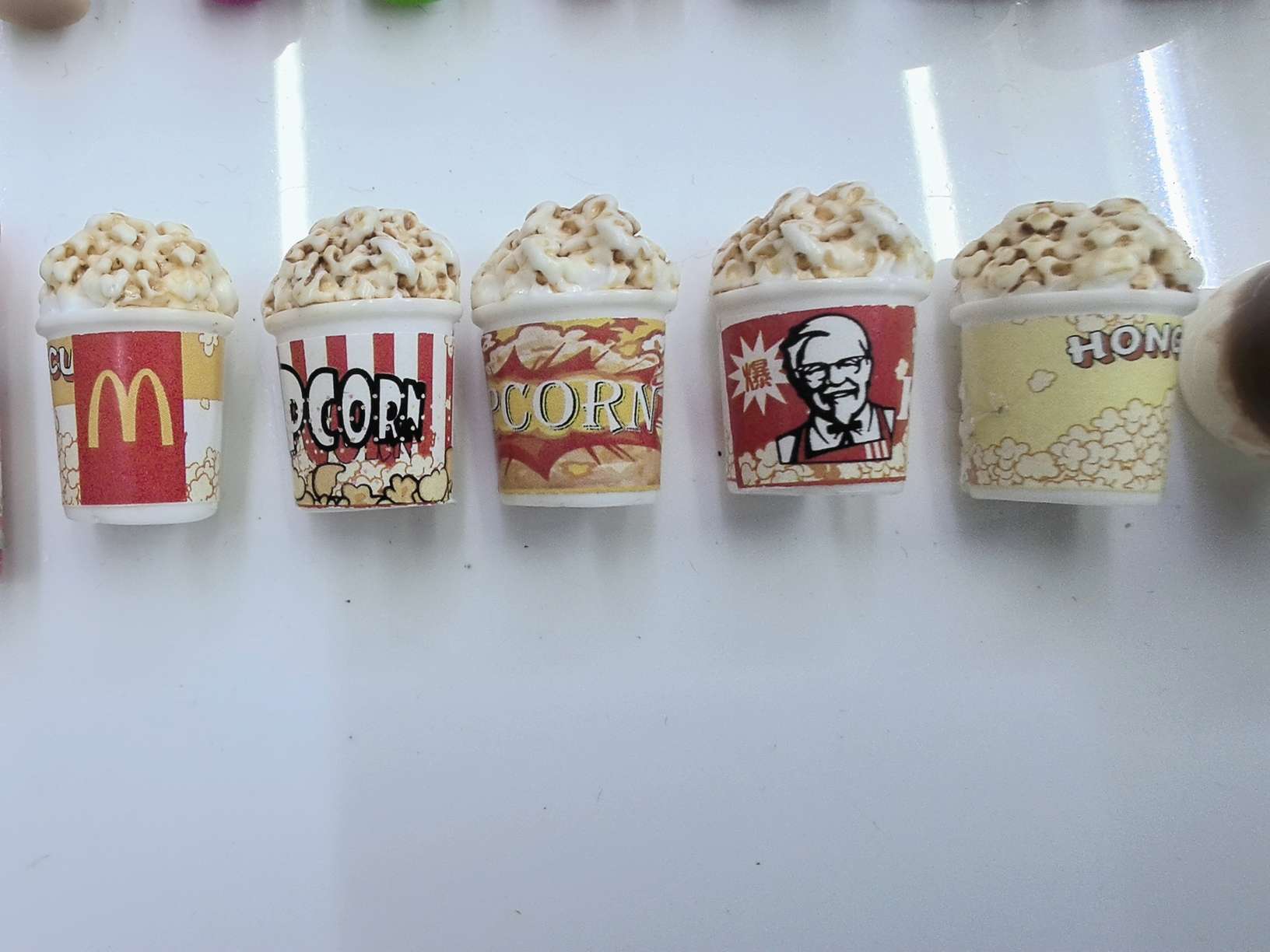 National Trend - Creative Title: New Popcorn diy Mobile Phone Pendant, Fashionable and Versatile Accessories, New Trendy Other Accessories, Personalized Design and Matching Preferred