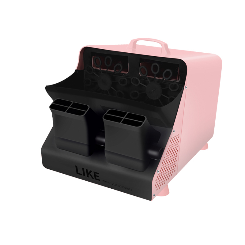 厂家直销婚庆舞台专用泡泡机 全自动氛围特效派对演出庆典婚起泡机遥控电动大型双轮塑料泡泡道具详情6