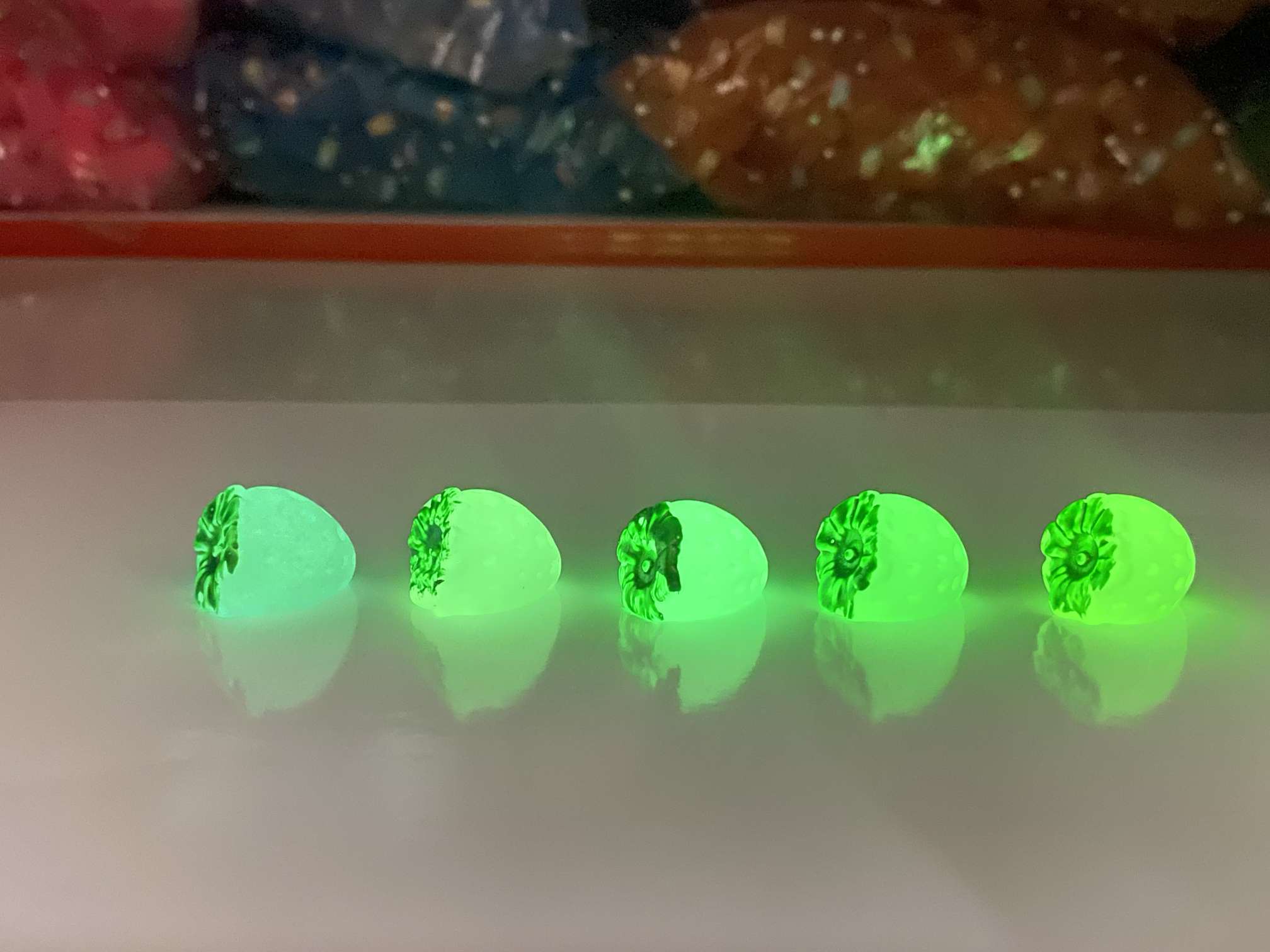 National Trend - Creative diy New Exquisite Jewelry Accessories for Luminous Fruit Mobile Phone Pendants pic 3