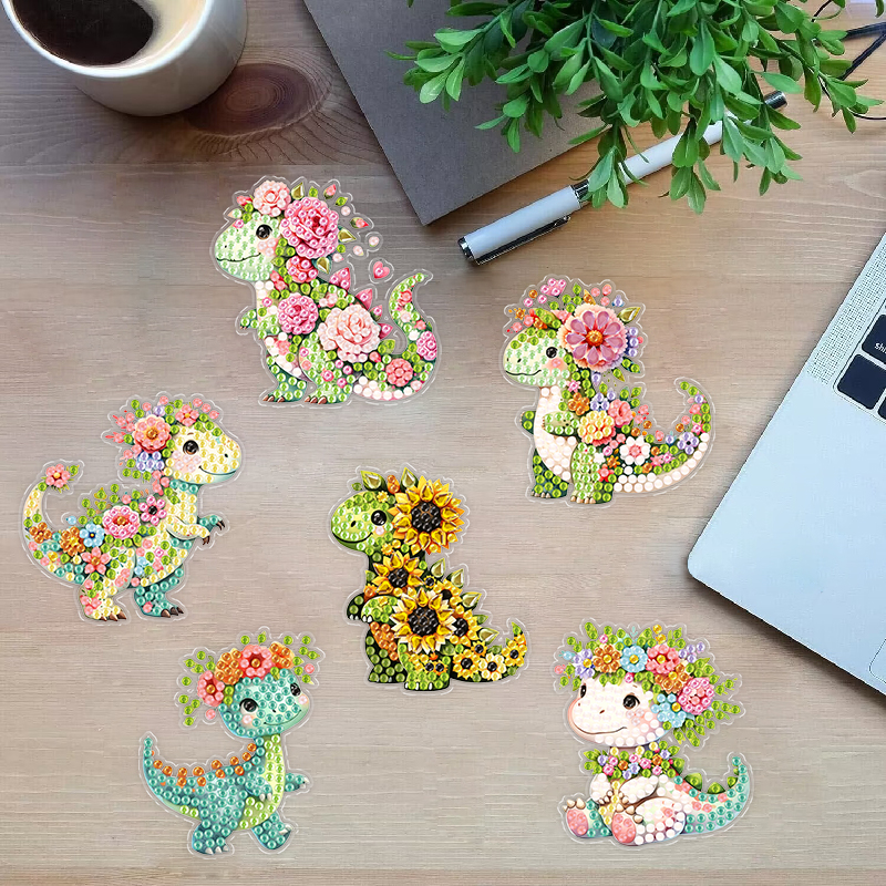 DIY handmade toy diamond fridge magnets details Picture