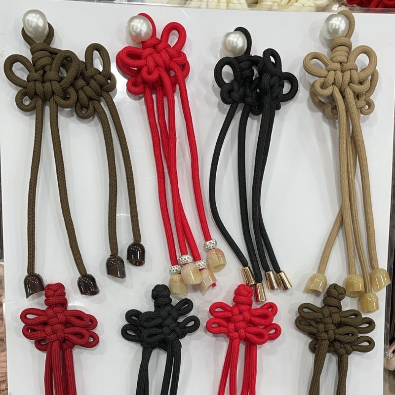 国潮旗袍长款挂扣钮扣