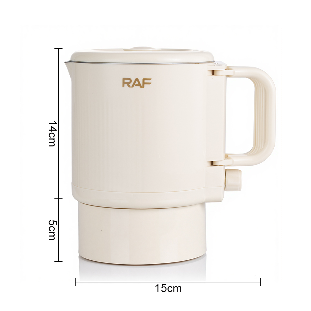 RAF European standard wholesale 1L stainless steel inner liner electric kettle, quick kettle, continuous constant temperature, dual-speed adjustable kettle Specification drawing