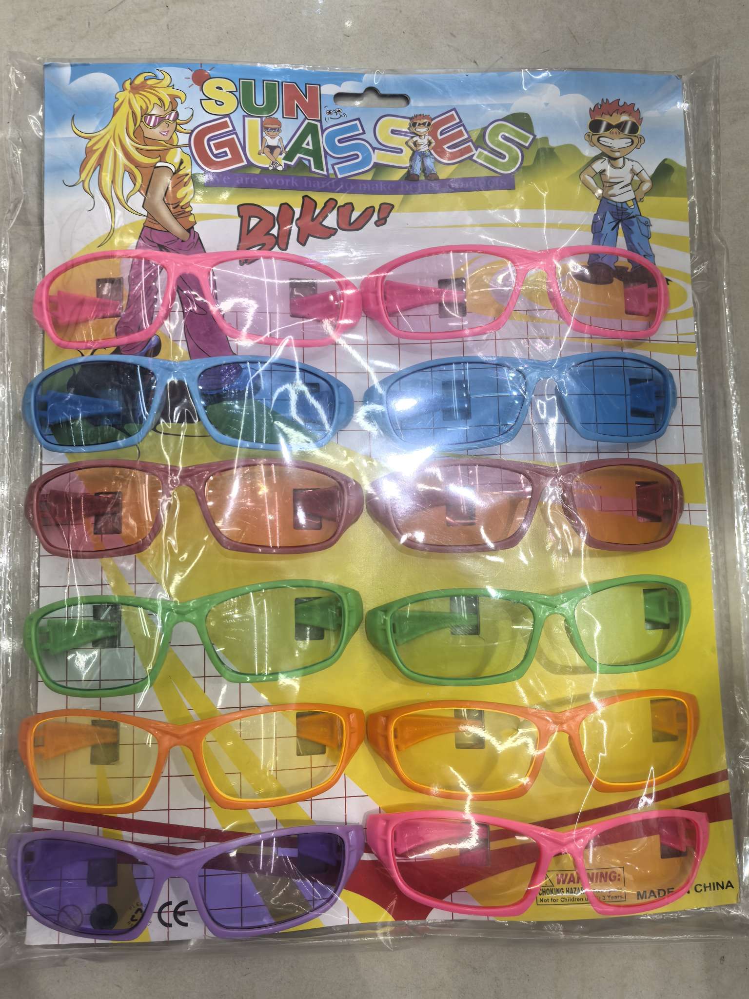 儿童太阳镜防紫外线时尚潮流眼镜男女童户外饰品轻便舒适详情图5