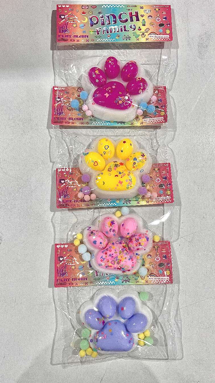 新奇特减压玩具捏捏乐猫爪儿童可爱解压球趣味软萌玩具详情图6