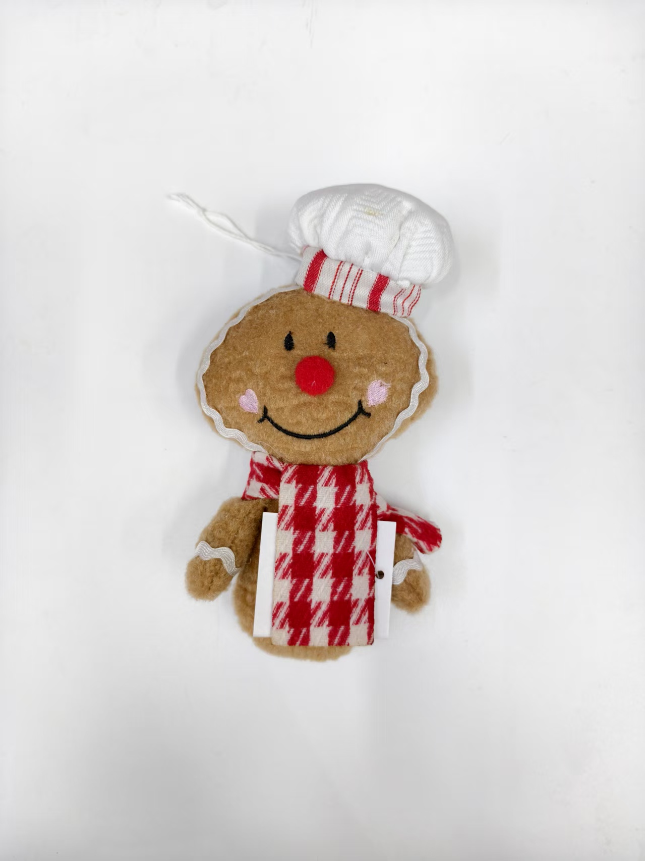 Small pendant, gingerbread man, bow, chef's hat, 17cm, Christmas decoration thumbnail