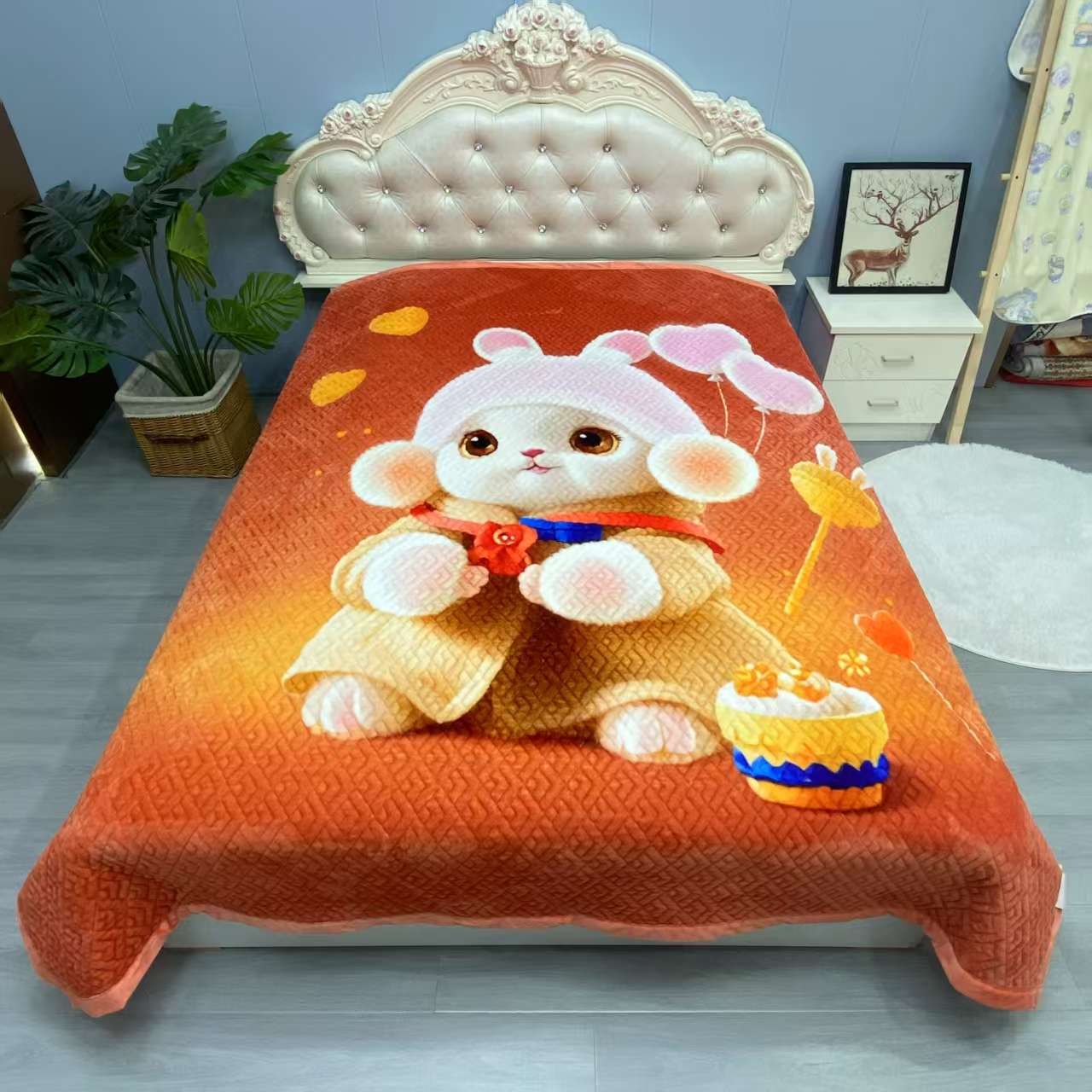 加厚保暖绒毯 家纺毛毯 柔软舒适床上用品 四季适用