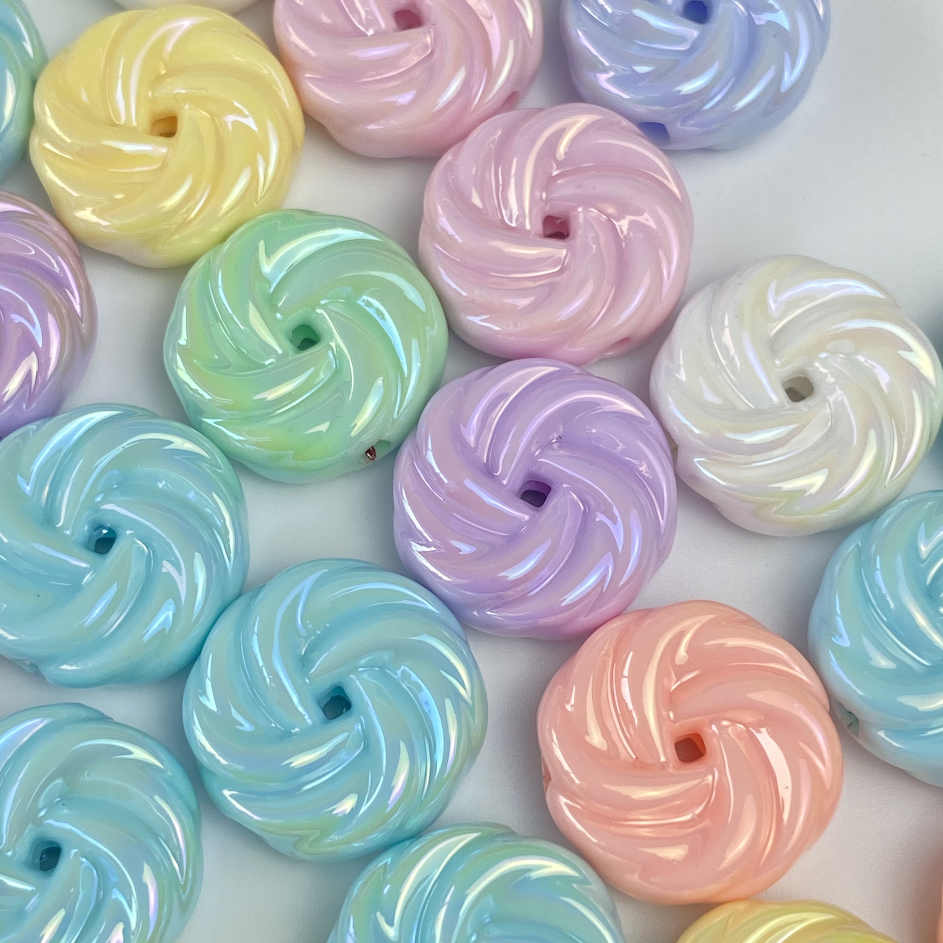 diy Acrylic uv Summer Fantasy Cookies./ Raw materials for making bracelet pendants, keychains, mobile phone pendants, accessories and accessories Item Picture