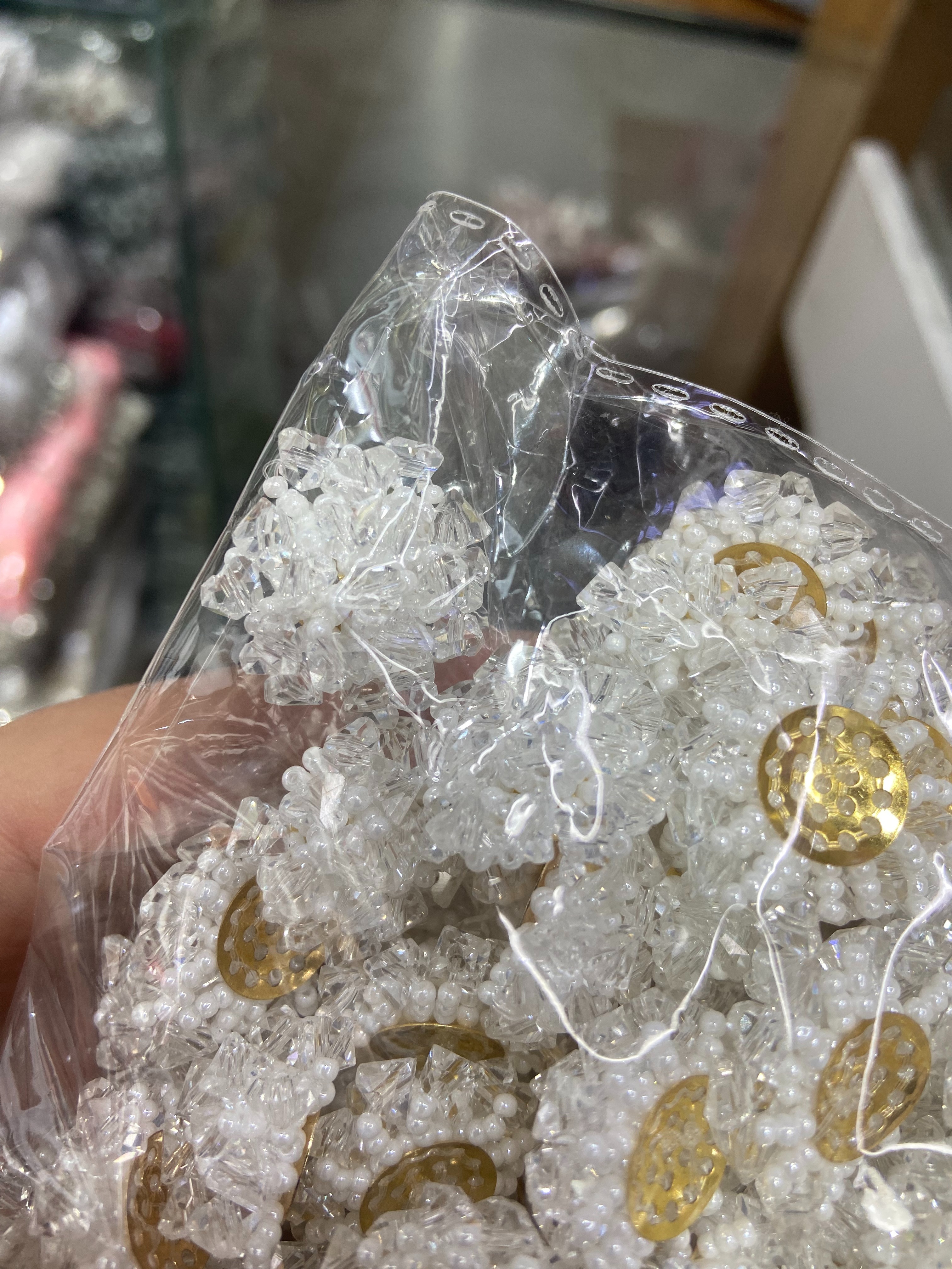 手工编织配饰耳环配件鞋服饰品多用途手工DIY挂件详情1