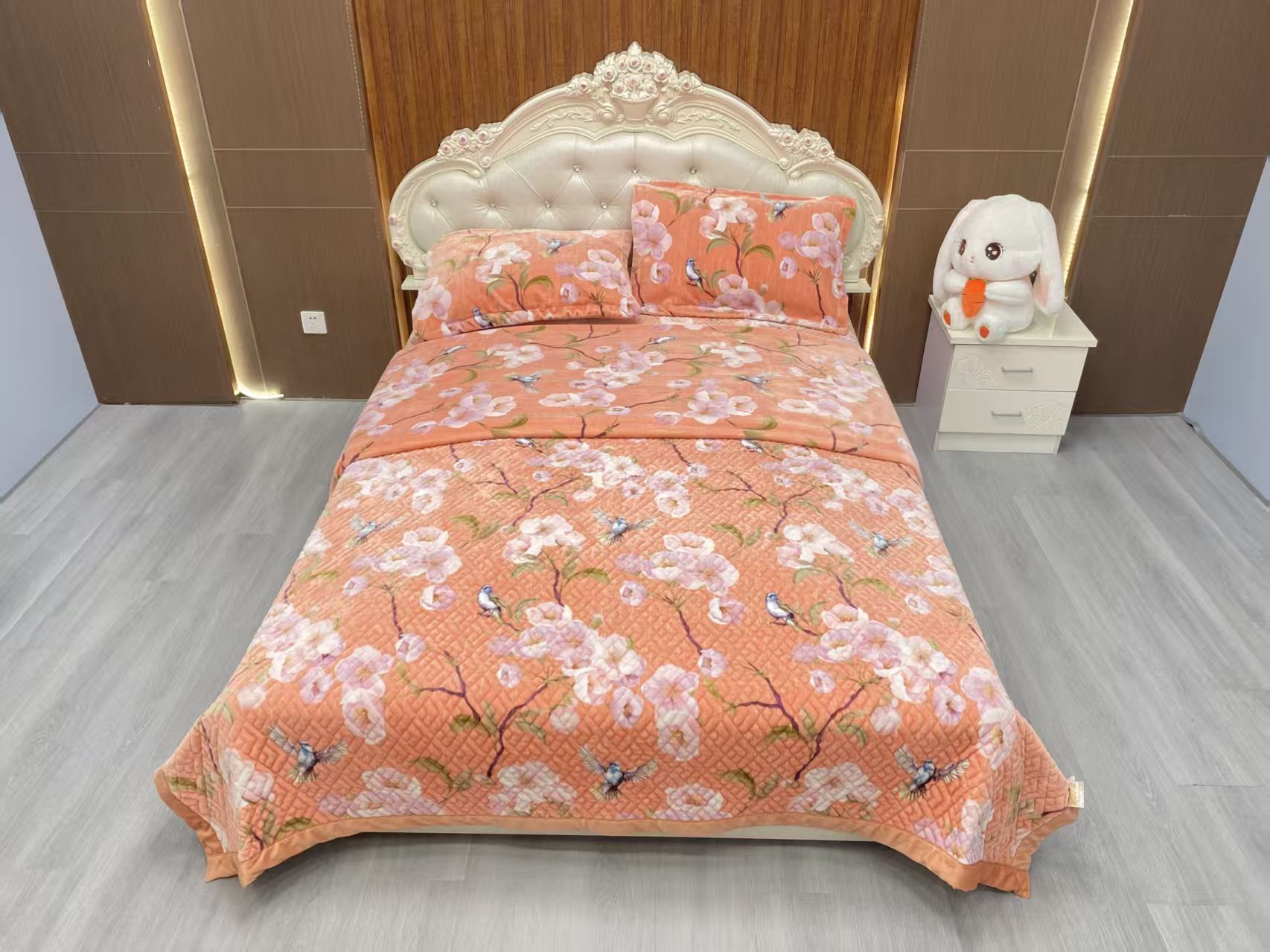 加厚保暖绒毯 家纺毛毯 柔软舒适床上用品 四季适用详情12