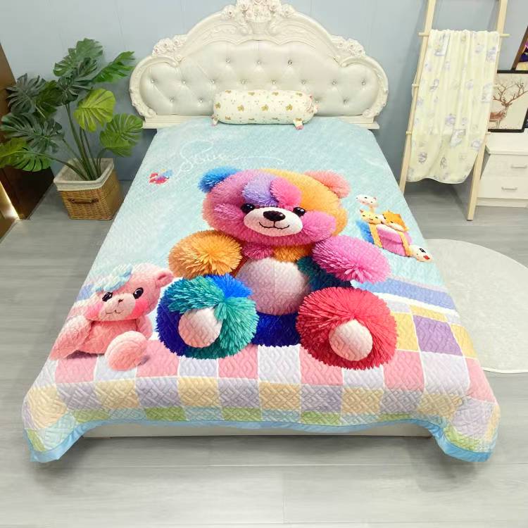 加厚保暖绒毯 家纺毛毯 柔软舒适床上用品 四季适用详情10