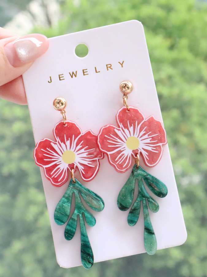 春夏花朵耳坠高级女士耳环饰品女长款气质饰品925银针女长款气质耳环女长款气质耳钉饰品女长款气质耳环女长款气质饰品耳钉耳钉