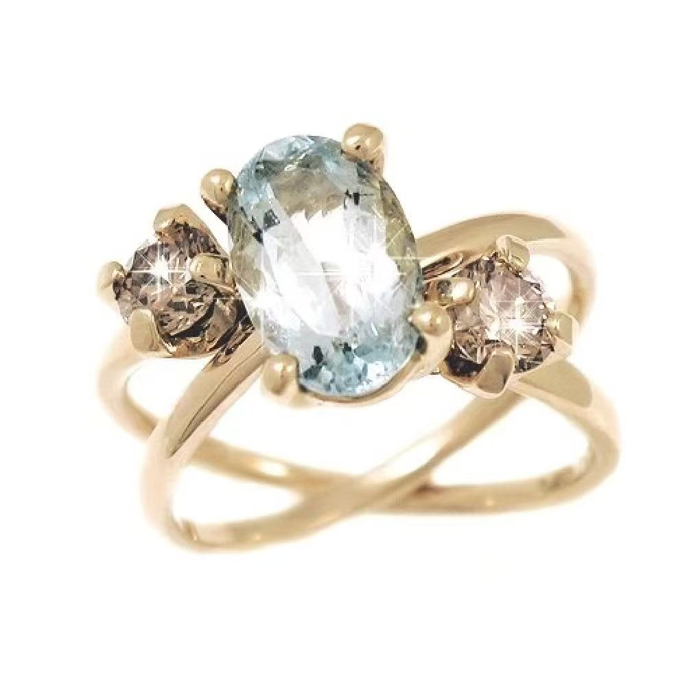 锆石，水晶，男士戒指个性戒托饰品 中古风手饰叠戴潮流戒指 女士简约设计