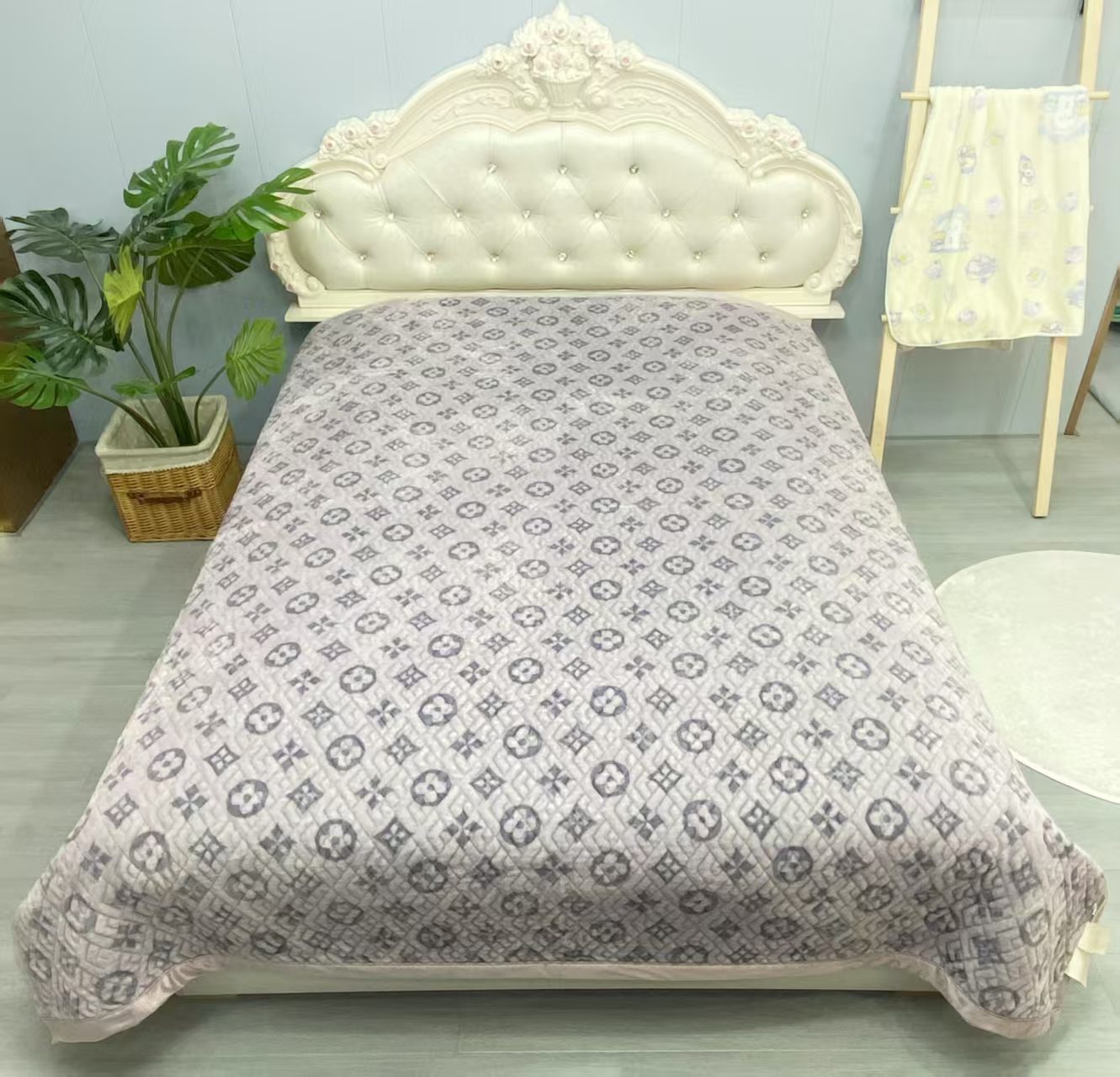 加厚保暖绒毯 家纺毛毯 柔软舒适床上用品 四季适用详情6