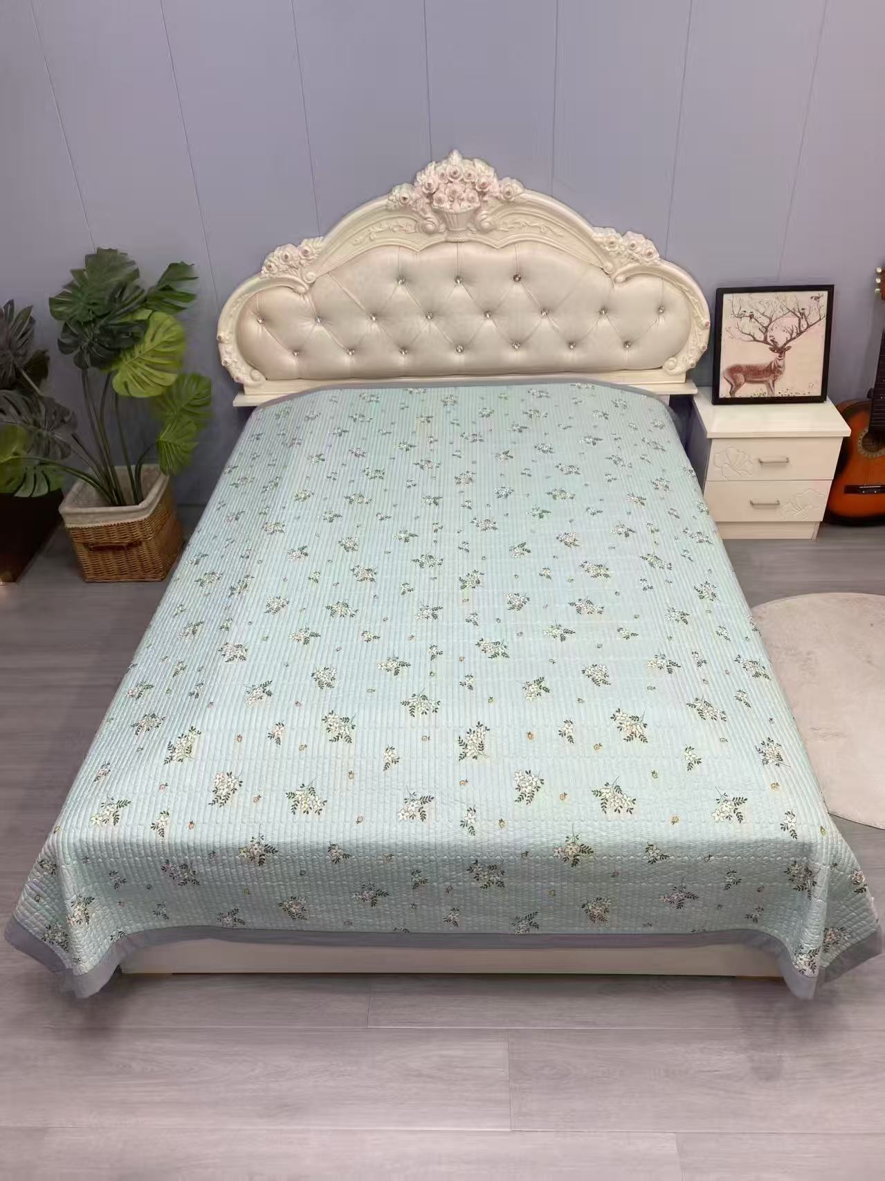 亲肤舒适床用盖毯多用途四季适用毛毯