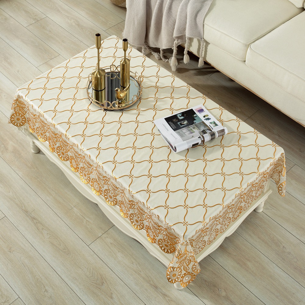 PVC材质花色多样防水防油耐 高 温环保台布33