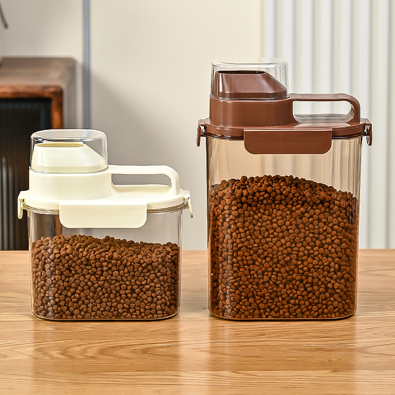 厂家直销MF645-5019杂粮罐 密封罐 塑料密封罐 pet瓶密封罐 1500ml密封罐