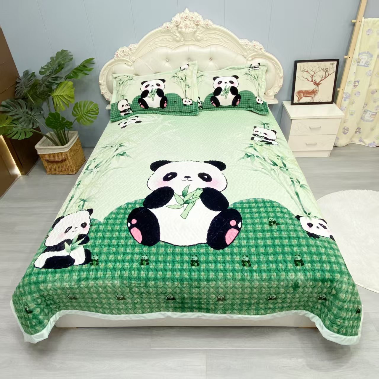 加厚保暖绒毯 家纺毛毯 柔软舒适床上用品 四季适用详情20