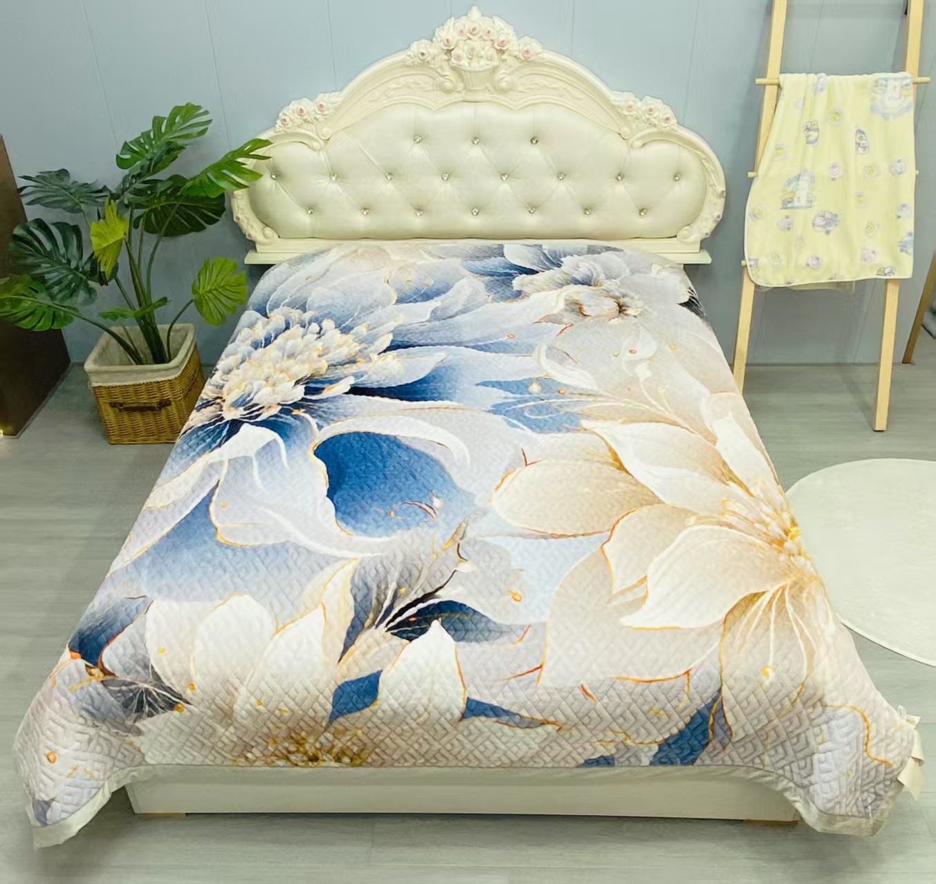 加厚保暖绒毯 家纺毛毯 柔软舒适床上用品 四季适用细节图