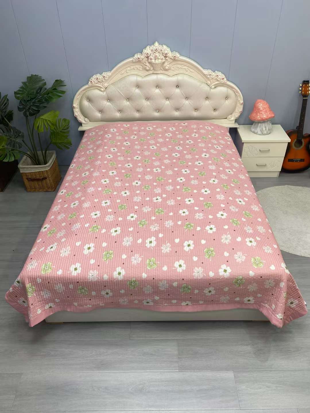 亲肤舒适床用盖毯多用途四季适用毛毯详情图5